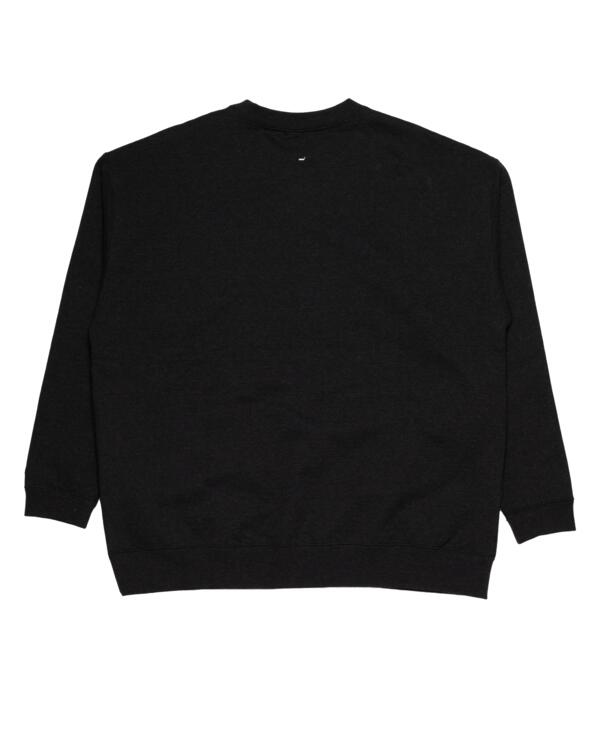 SNOW PEAK Recycled Cotton Sweat Crewneck | SW-22SU401-BK | AFEW STORE